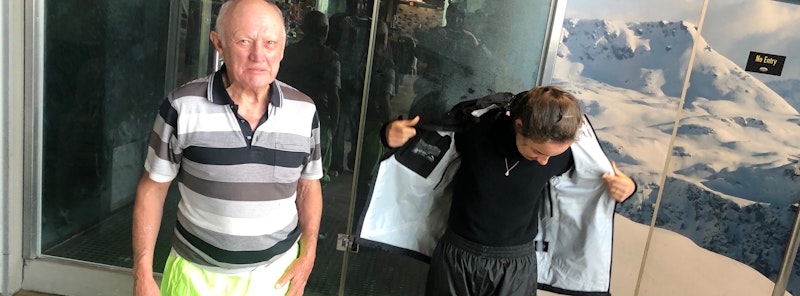 The team showing how well the jackets work